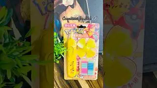 Electric Eraser with mini Fan # electric eraser unboxing #amazing❤️✨# cute stationary # shorts
