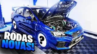 RODAS NOVAS + MOTOR FORA! O QUE VAI NASCER DESSE SUBARU STI? 🔥🤔