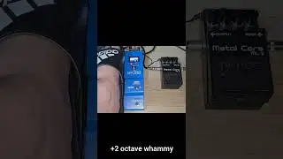 Boss xs-100 pitch shifter effecter pedal review 보스 피치시프터 이펙터 페달 리뷰