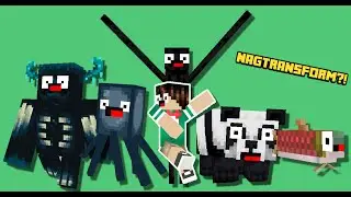 NAGTRANSFORM AKO SA MGA MOBS!! │Minecraft Identity Mod (tagalog)