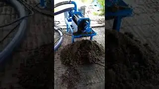 solid liquid separator machine manure dryer equipment