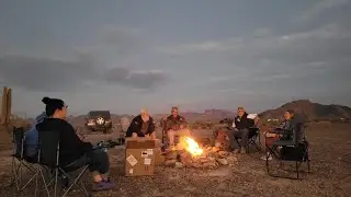 Van life Quartzsite -  Daily life -  new friends -  Movcan Q20 Ebike - fun
