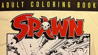 SPAWN ADULT COLORING BOOK?  Wtf