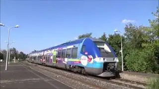 Gare de Vic-le-Comte #1: Un bon trafic en attendant le Cévenol... (TER, Intercités)