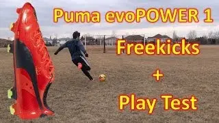 Puma evoPOWER 1 Review - Freekicks + Play Test
