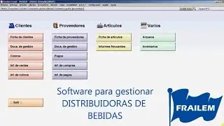 Software para empresas de Distribuci&oacute;n de Bebidas