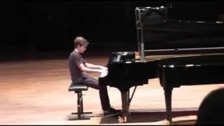 Robin Fournier examen de fin de 2&egrave; cycle de piano au Conservatoire d'Aix