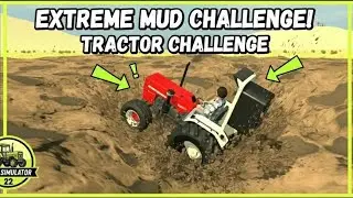 Modified Tractor vs Deepest Mud: Who Wins?Extreme Mudding Challenge! | Farming Simulator 22