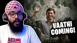 #Vaathi Teaser REACTION | Dhanush, Samyuktha | GV Prakash Kumar | Venky Atluri