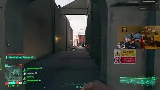 Hovercraft climbing wall in Battlefield 2042.