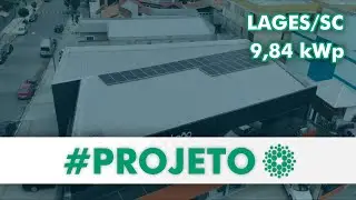 Energia Solar em Lages/SC - Sistema Comercial 9,84kWp - TeraSolar