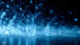 Blue Oasis: A 4K Rainy Shower Sound Video for Blissful Sleep and Productive Study