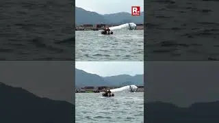 Cargo Plane Skids Off Runway, Crashes Into Sea at Hong Kong Airport