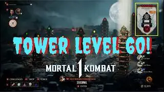 MK1 how to beat Seasonal Tower level 60 Nitara BOSS fight!!