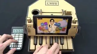 HAVANA BUT IT'S ON THE NINTENDO LABO AND THE DRUM CALCULATOR