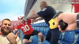 Drunk At The Game | Police Had To Beat Them