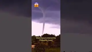 Terrifying Waterspout Disaster Caught on Camera! Nature's Fury Unleashed in Seconds 🌪️🌊
