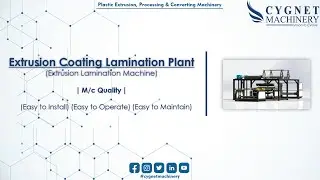 Co-Extrusion Coating Lamination Machine #shots