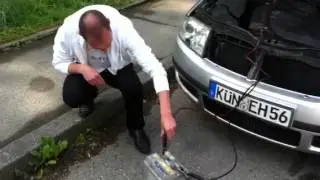 Batterie leer