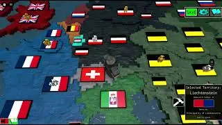 Start of World War 1 Map/1914 (Iron Assault)