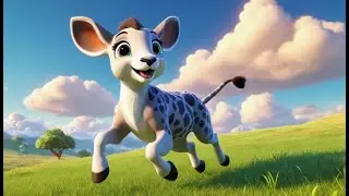 Крепкие саиги бегут рысью | Веселая детская песенка про животных | Песенки для малышей