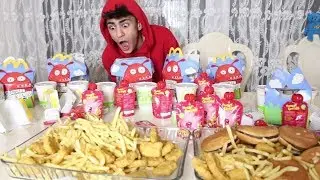 10 HAPPY MEAL CHALLENGE  | 5,000 KALORIEN !! 😲 😲