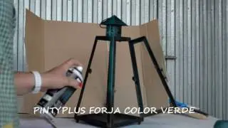 PINTAR CON PINTURA FORJA EN SPRAY PINTYPLUS NOVASOL