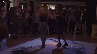 Drawing through dance