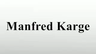 Manfred Karge