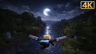 Minecraft Elytra Flight in 4K