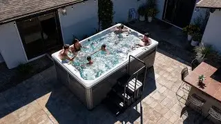 Endless&trade; Pools R220 Swim Spa: More Seats, More Jets, More Options for Fun and Fitness!