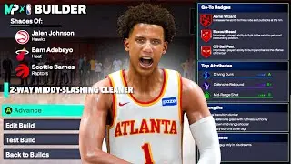 This JALEN JOHNSON BUILD is UNSTOPPABLE in RANDOM REC on NBA 2K26