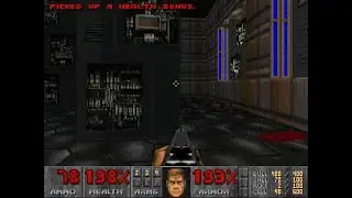 Doom E1M3: Toxin Refinery (Secret Exit Level) - No Commentary