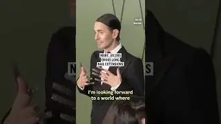 Marc Jacobs on his long nail extensions