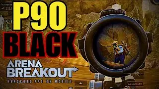 P90 BLACK RENDEU 2.5 MILHÕES, MAS NÃO DERRUBA T6 FÁCIL || POCO X7 PRO || ARENA BREAKOUT GLOBAL
