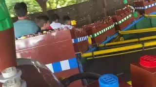 Point of View Riding Merlin&rsquo;s Challenge at Legoland Florida Resort #rides #legoland