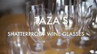 TaZa Unbreakable Wine Glasses - Seriously...they don't break!