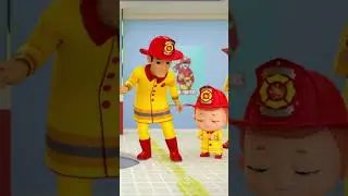 Sliding down the Fire Pole | Little Angels Kids Cartoons/Songs & Nursery Rhymes