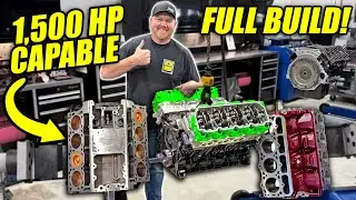 Building Our NEW Engine Capable Of Holding 1,500HP!!! This 6.0 Is  A Monster!!! FULL ENGINE BUILD!