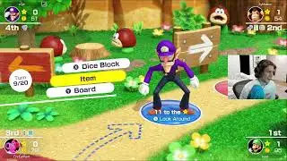 xQc BAD LUCK in Mario Party Superstars ft. Ludwig, Sykkuno, ConnorEatsPants
