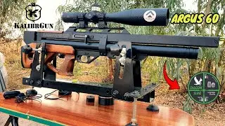 KALIBRGUN CRICKET ARGUS 60/.22caliber/ Honest Review by Falcon Slugs/ 100 Yards Shooting Slugs