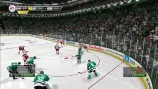 NHL 14 VS Gameplay - Detroit Red Wings VS Dallas Stars