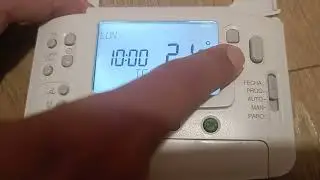 Programación CM927 Honeywell termostato