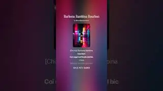 Barbona Bambina Bourbon