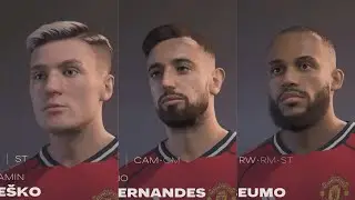 FC 26: MANCHESTER UNITED PLAYER FACES AND RATINGS