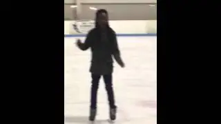Myra ice skating