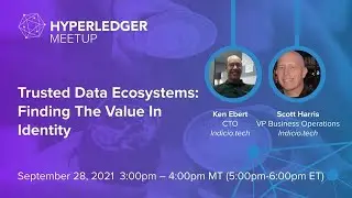 Trusted Data Ecosystems: Finding The Value In Identity