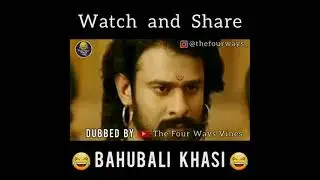 Bahubali Khasi😂 | Khasi Funny Dubbing | Khasi Funny Video |#shorts