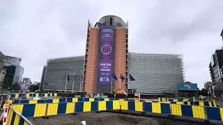 Seeing the Berlaymont Building in Brussels Belgium 🇧🇪 