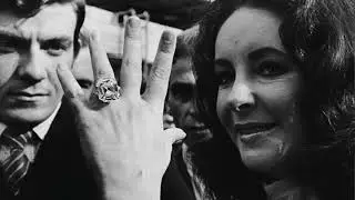 Elizabeth Taylor on the dazzling diamond Richard Burton gave her